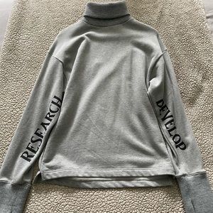 Urban Outfitters Gray Turtle Neck with Thumbholes